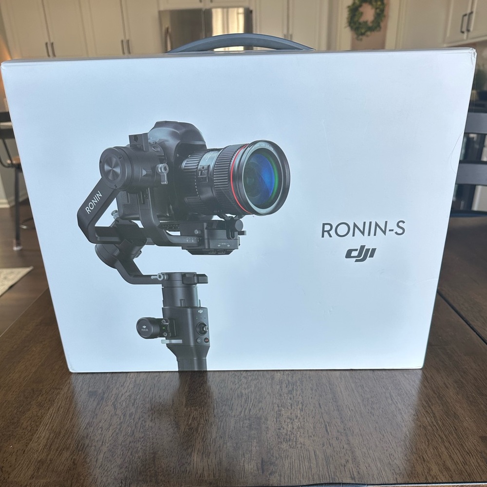 DJI Black Ronin-S Video Stabilizer for Smooth Footage